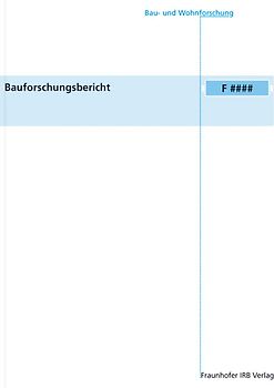 Detailkatalog hochwärmegedämmter Konstruktionen. Abschlußbericht.