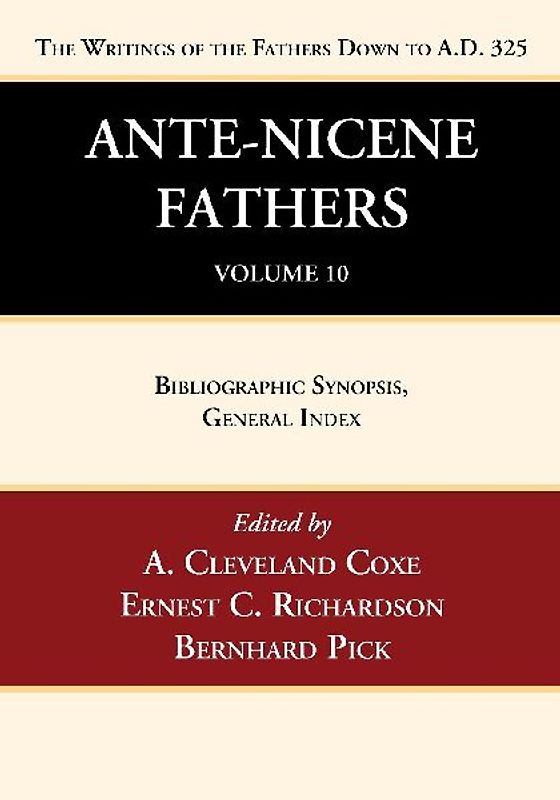 Ante-Nicene Fathers