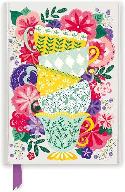 Jenny Zemanek: Teacups (Foiled Journal)