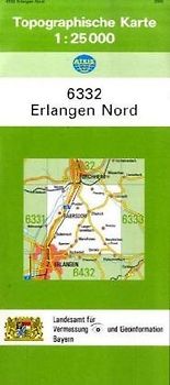 TK25 6332 Erlangen Nord