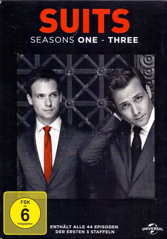 Suits: Seasons One - Three [11 DVDs, Limited Edition] DVD