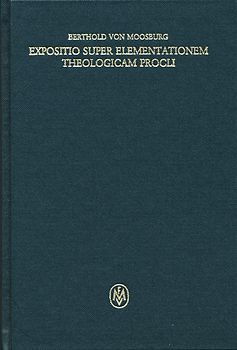 Expositio super Elementationem theologicam Procli. Propositiones 108–135