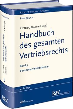 Handbuch des gesamten Vertriebsrechts, Band 3