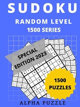 SUDOKU RANDOM LEVEL: 1500 SERIES