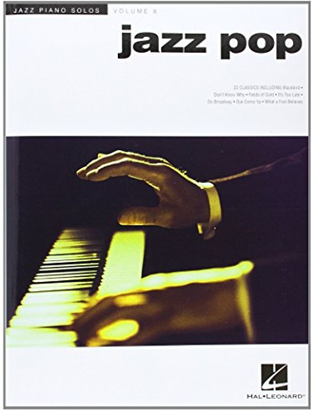 Jazz Piano Solos Volume 8 Jazz Pop Piano Solo Songbook Piano BK (Jazz Piano Solos (Numbered)) - Various