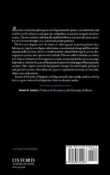 REACTION MECH INORG ORGAN SYS 3E TICH C