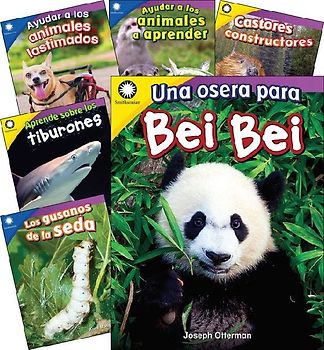 Smithsonian Informational Text: Animals Spanish Grades K-1: 6-Book Set