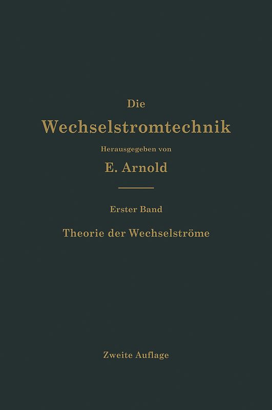 Theorie der Wechselströme