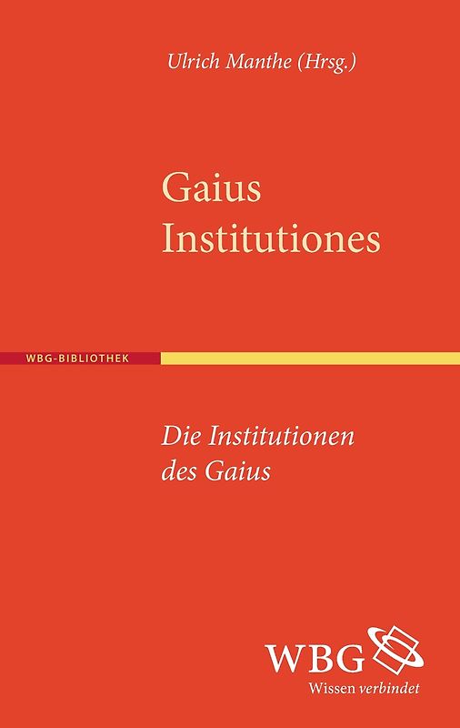 Institutionen - Institutiones