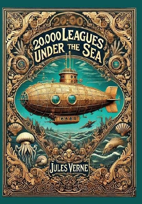 20,000 Leagues Under the Sea (Heirloom Collection) (Matt Finished Hardcover with Jacket)