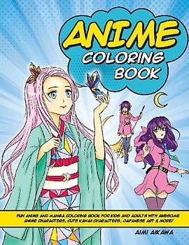 Anime Coloring Book