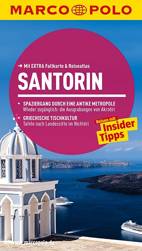 MARCO POLO Reiseführer Santorin