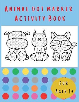 Animal Dot Marker Activity Book