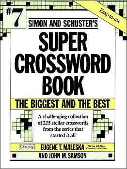 Simon & Schuster Super Crossword Puzzle Book #7
