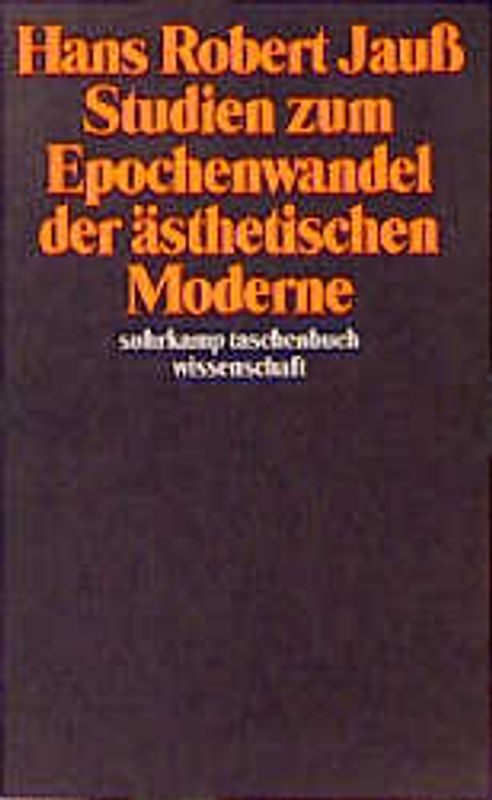 Studien zum Epochenwandel der ästhetischen Moderne