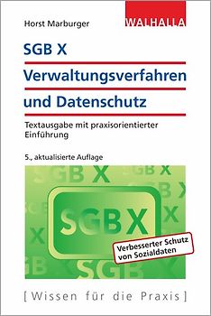 SGB X - Verwaltungsverfahren und Datenschutz