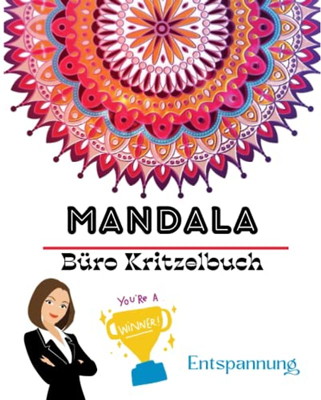 Kritzelbuch für die Arbeit: Tolles Kritzelbuch Erwachsene Irrenanstalt | Stress abbauen - Achtsamkeit fördern - Entspannung