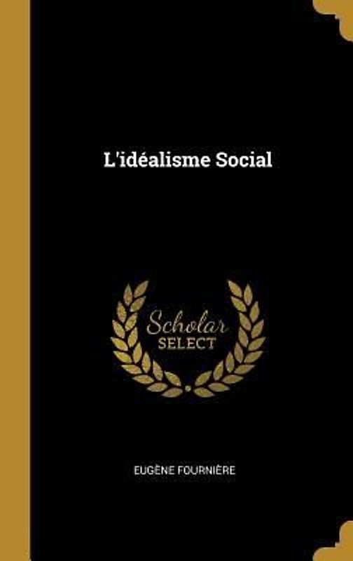 L'idéalisme Social