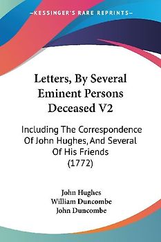 Letters, By Several Eminent Persons Deceased V2