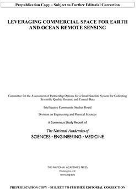 Leveraging Commercial Space for Earth and Ocean Remote Sensing