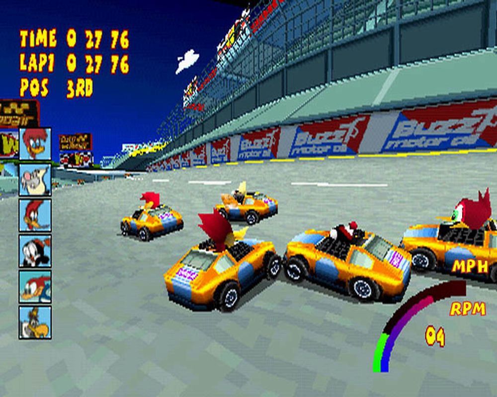Woody Woodpecker Racing PlayStation 1