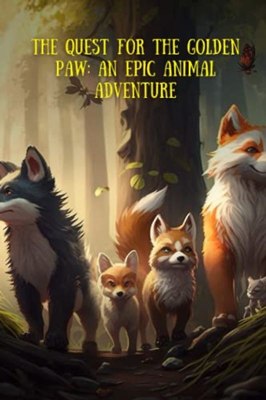 The Quest for the Golden Paw: An Epic Animal Adventure, adventure story for kids, aged 8 to 12 years old