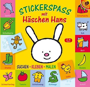 Stickerspass mit Häschen Hans