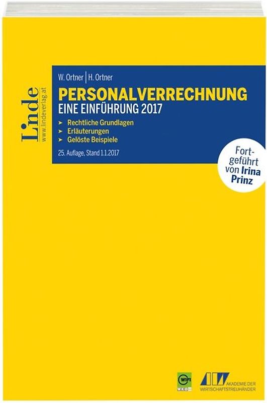 Personalverrechnung: eine Einführung 2017
