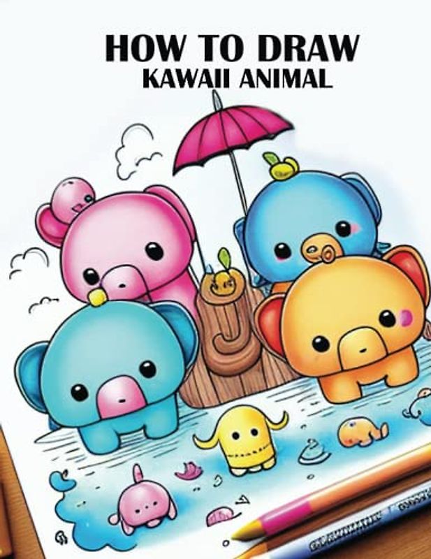 How to Draw Kawaii Animals: A Step-by-Step Guide to Cute and Easy Drawings