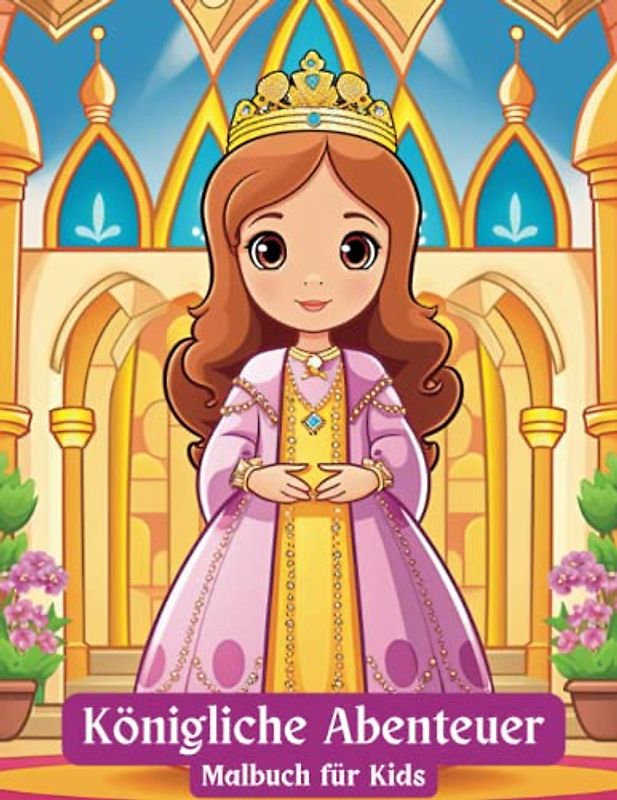 Königliche Abenteuer Malbuch für Kids: Bunte Schlösser - Ein Königliches Malbuch für Kinder (Entspannungsfarbwelten)