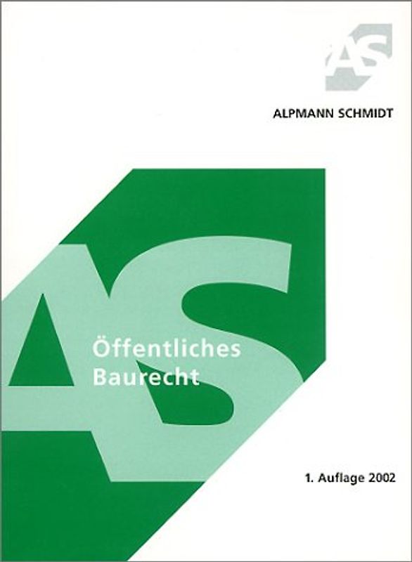 Öffentliches Baurecht