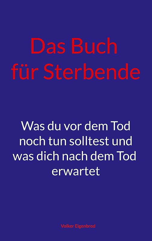 Das Buch für Sterbende