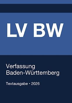 LV BW - Verfassung des Landes Baden-Württemberg 2026