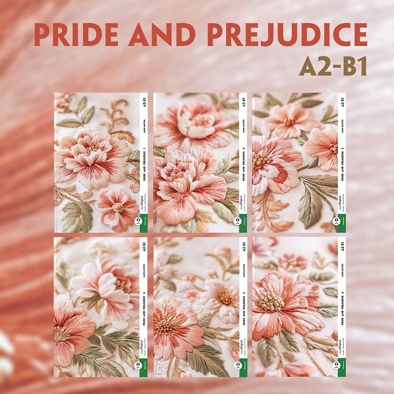 Pride and Prejudice A2-B1 (6 Hardcover + Audio-Online)