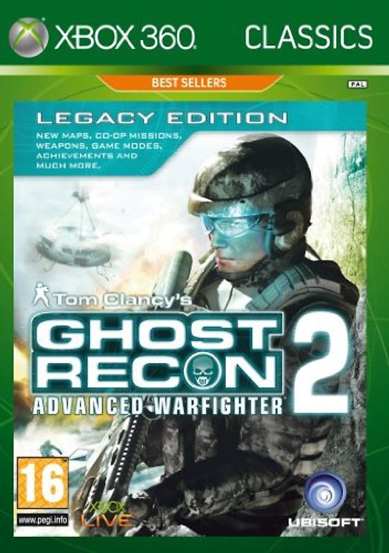 Tom Clancy´s Ghost Recon: Advanced Warfighter 2 [Classics, Legacy Edition, Internationale Version] Xbox 360