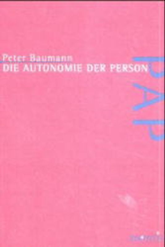 Die Autonomie der Person