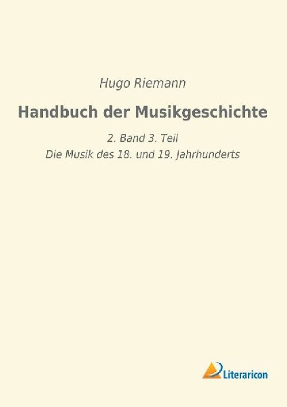 Handbuch der Musikgeschichte