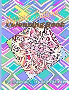 Square Pattern Colouring Book