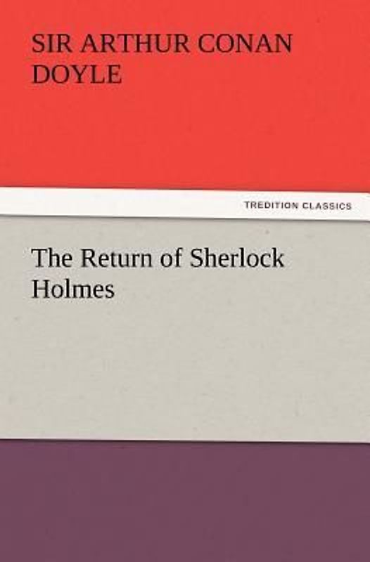 The Return of Sherlock Holmes