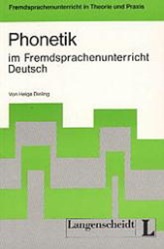Phonetik im Fremdsprachenunterricht Deutsch