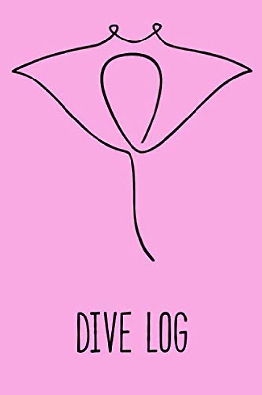Dive Log: 6x9 pink Dive Log Book for Scuba Diver I Log Pages I Dive Book I Diving Teacher I Journal for Diving Trips
