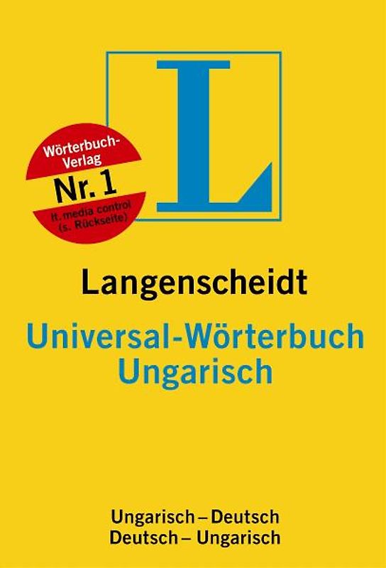 Langenscheidt Universal-Wörterbuch Ungarisch. Ungarisch-Deutsch/Deutsch-Ungarisch