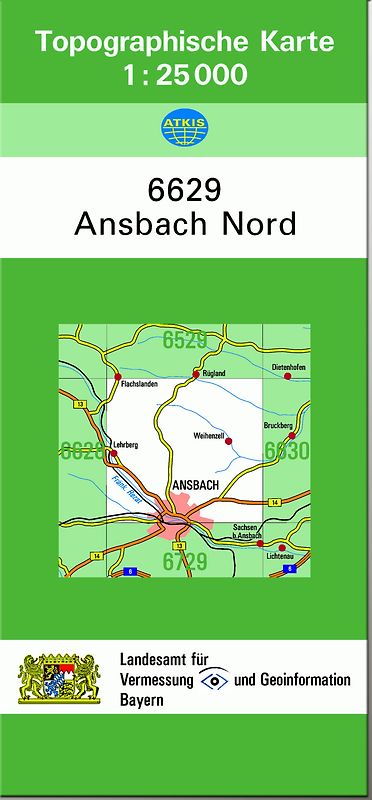 TK25 6629 Ansbach Nord