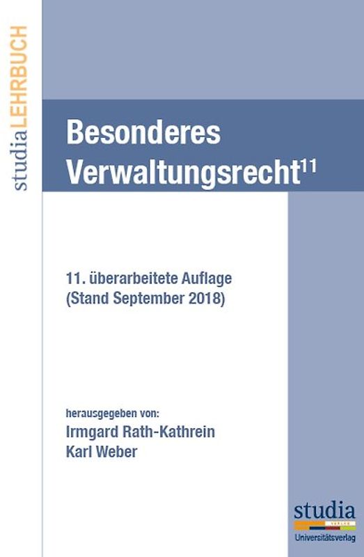 Besonderes Verwaltungsrecht (f. Österreich)
