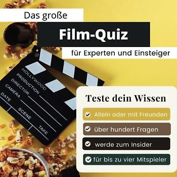 Das große Film-Quiz für Experten und Einsteiger