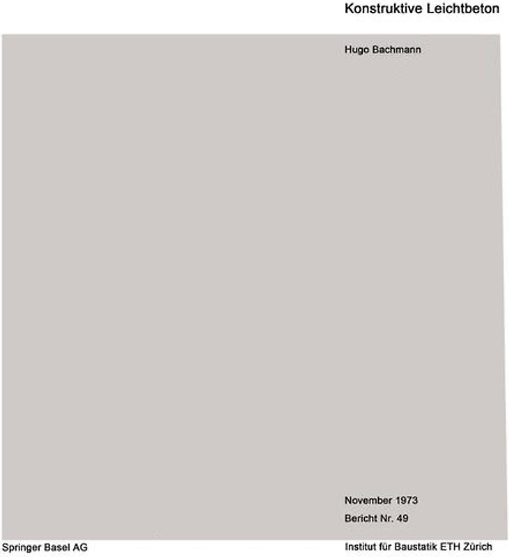 Konstruktiver Leichtbeton