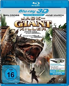 Jack the Giant Killer [Special Edition inkl. 3D Blu-ray] 3D Blu-ray Disc