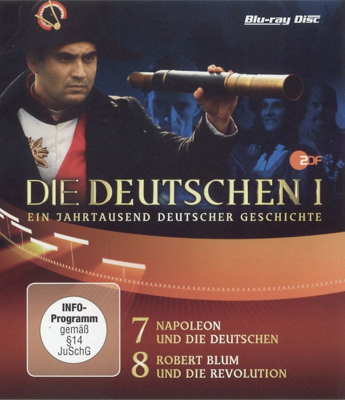 Die Deutschen, Staffel I, Teil 4 (Episoden 7 & 8), 1 Blu-ray, Gesamtlänge: ca. 90 Minuten Blu-ray Disc