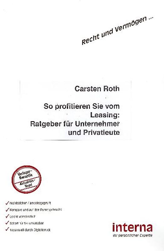 So profitieren Sie vom Leasing