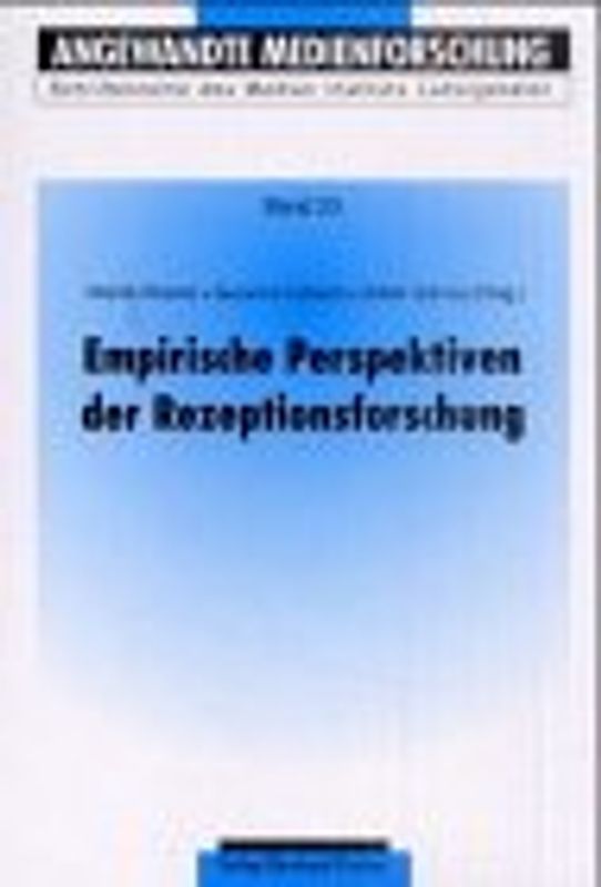 Empirische Perspektiven der Rezeptionsforschung